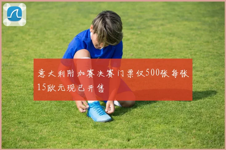 意大利附加赛决赛门票仅500张每张15欧元现已开售